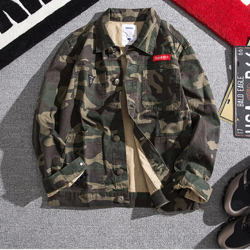 Streetwear Brand Denim - Áo Khoác Denim 2021 Thu Đông