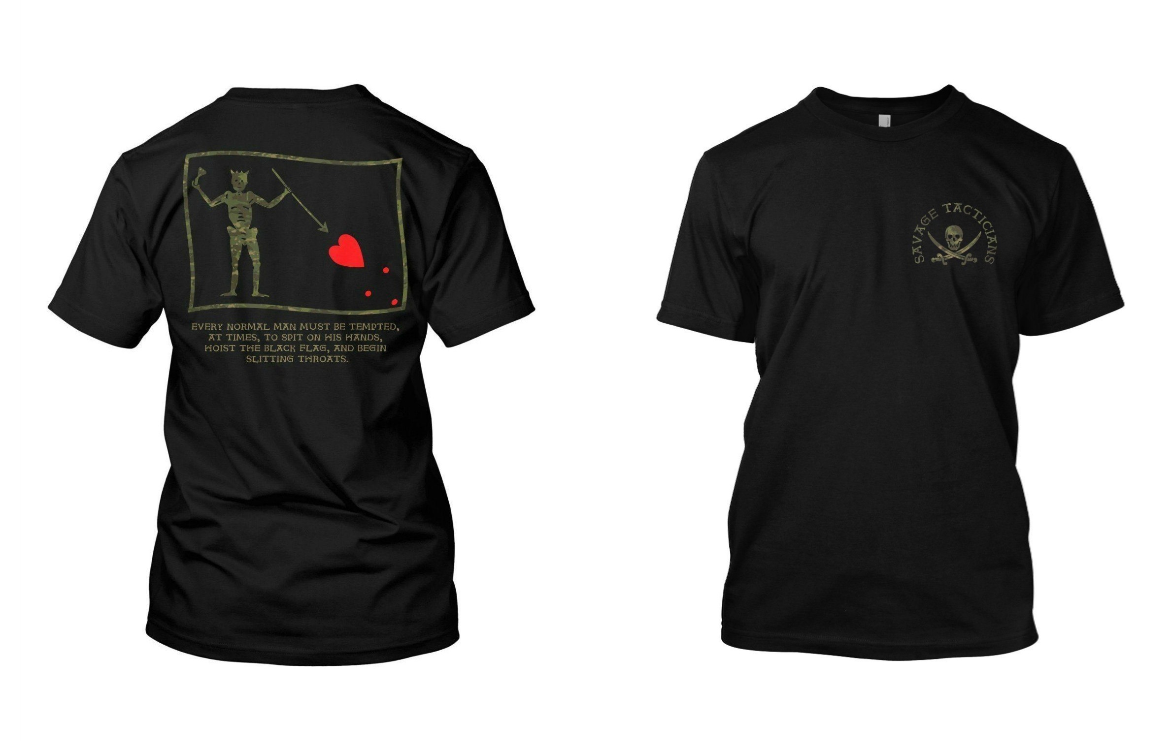 Hoist The Black Flag Savage Ta - đánh giá và giá Streetwear Brand Tees